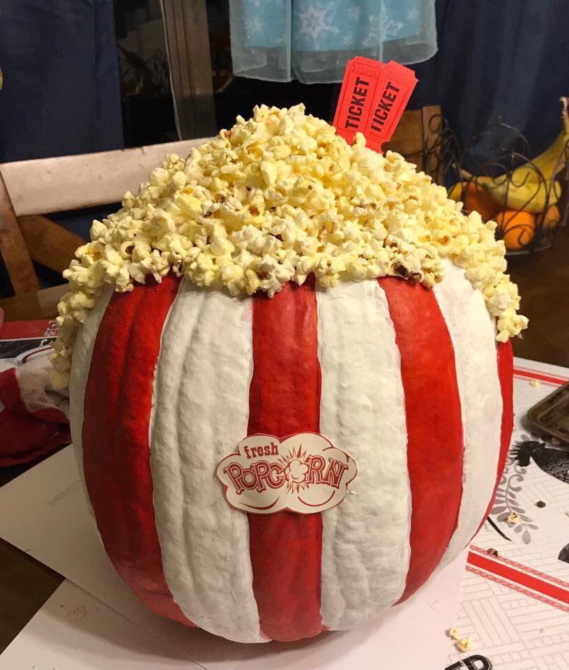 Popcorn pumpkin